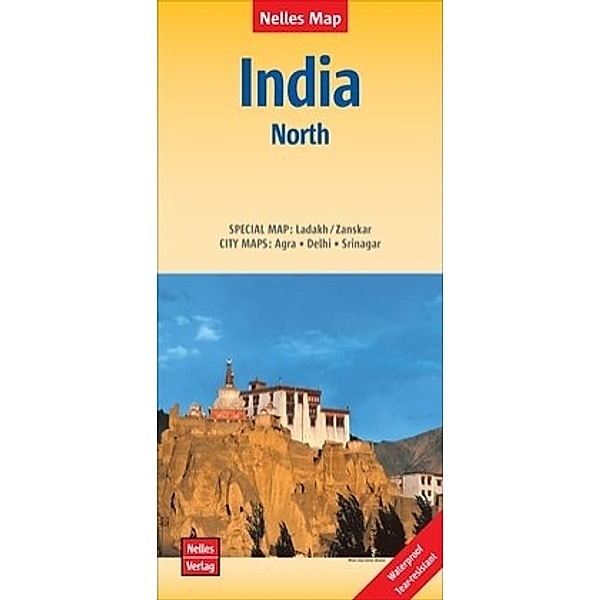 Nelles Map Landkarte India - North