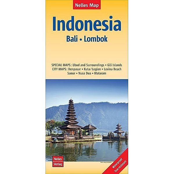 Nelles Map Landkarte Indonesia : Bali, Lombok