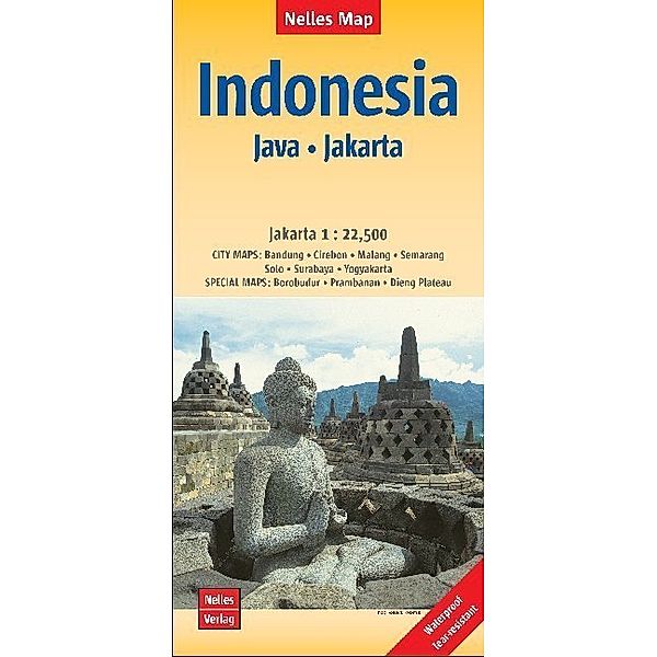 Nelles Map Landkarte Indonesia : Java, Jakarta