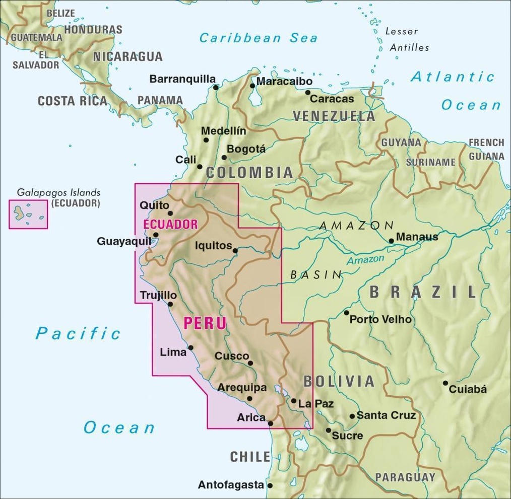 Nelles Map Landkarte Peru Ecuador Buch Versandkostenfrei Bei Weltbild De Bestellen
