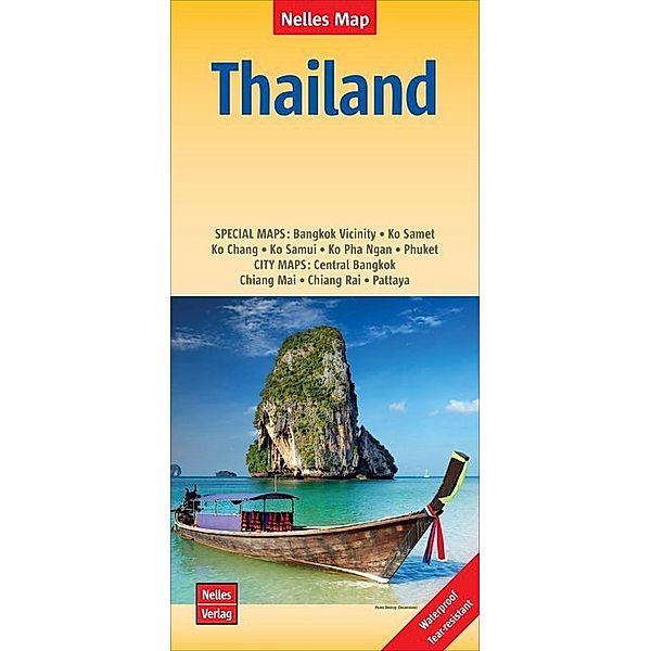 Nelles Map Landkarte Thailand