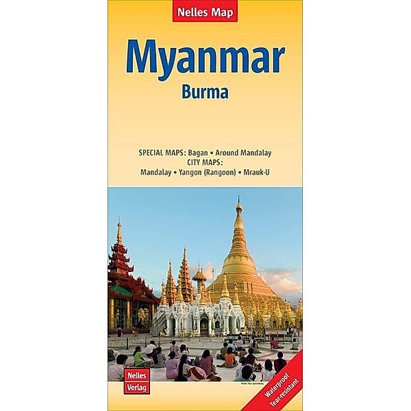 Nelles Map / Nelles Map Landkarte Myanmar - Burma