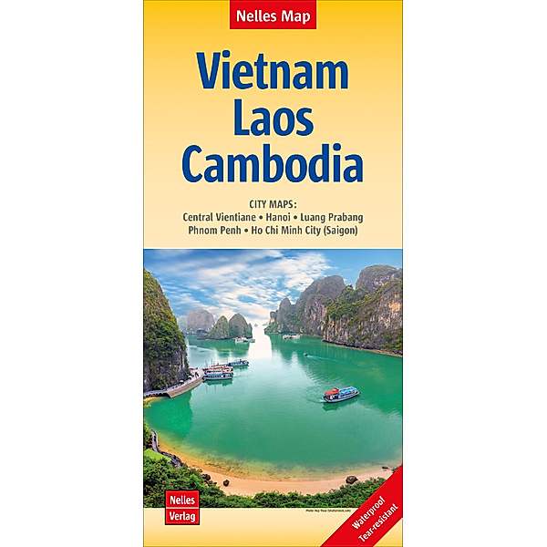 Nelles Map / Nelles Map Landkarte Vietnam - Laos - Cambodia