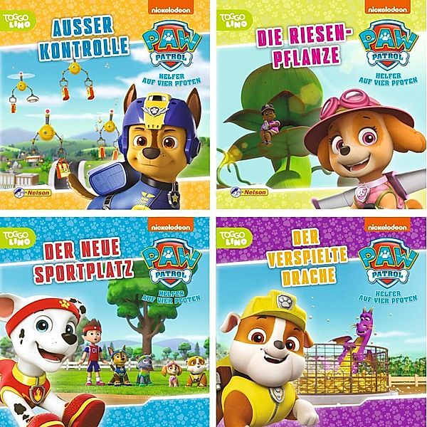 Nelson Maxi-Mini / 4er-Set Maxi-Mini 25: PAW Patrol