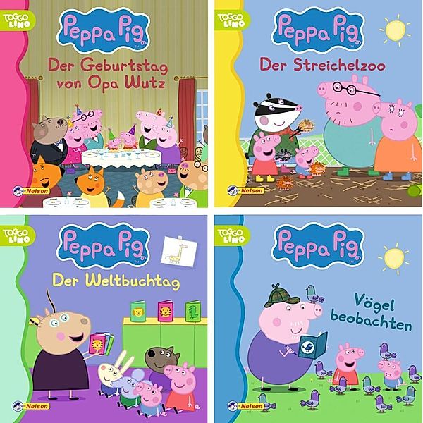 Nelson Maxi-Mini / 4er-Set Maxi-Mini  26: Peppa Pig, Steffi Korda