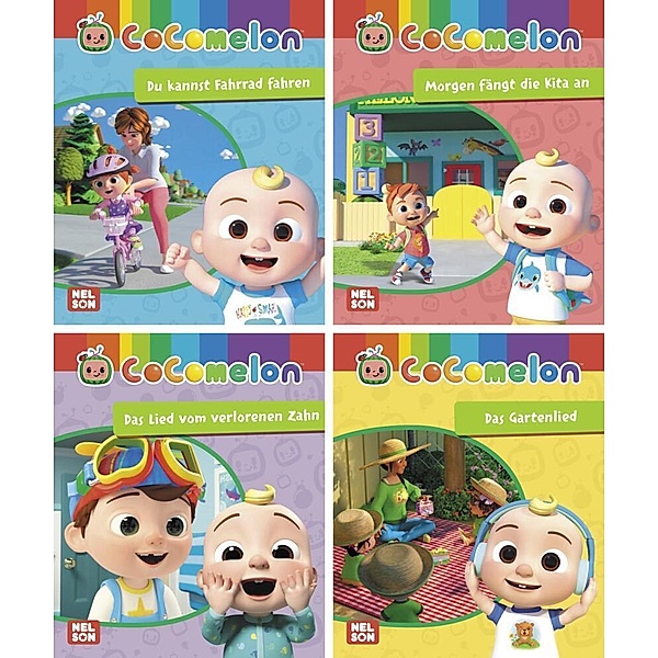 Nelson Mini-Bücher: 4er CoComelon 1-4
