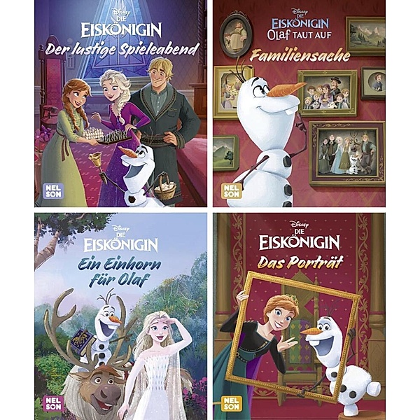 Nelson Mini-Bücher: 4er Disney Die Eiskönigin 13-16