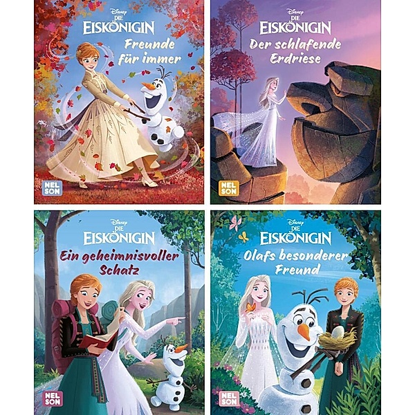 Nelson Mini-Bücher: 4er Disney Die Eiskönigin 17-20
