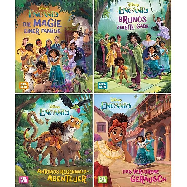 Nelson Mini-Bücher: 4er Disney Encanto 1-4