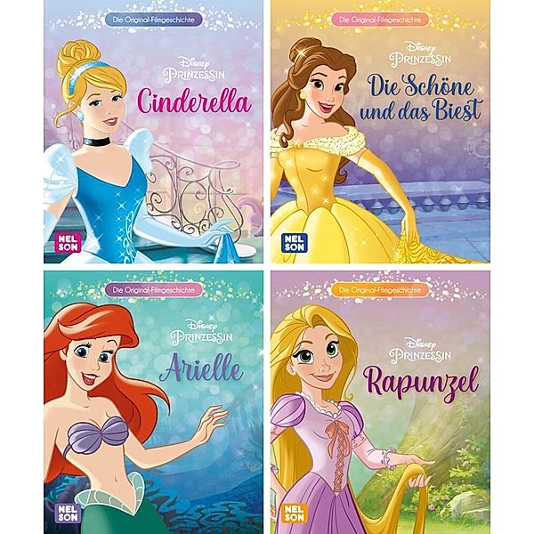 Nelson Mini-Bücher: 4er Disney Prinzessin 13-16