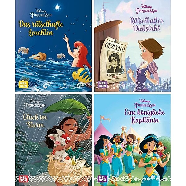 Nelson Mini-Bücher: 4er Disney Prinzessin 17-20