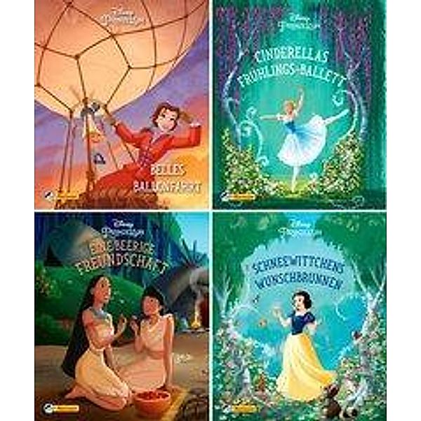 Nelson Mini-Bücher: 4er Disney Prinzessin 9-12