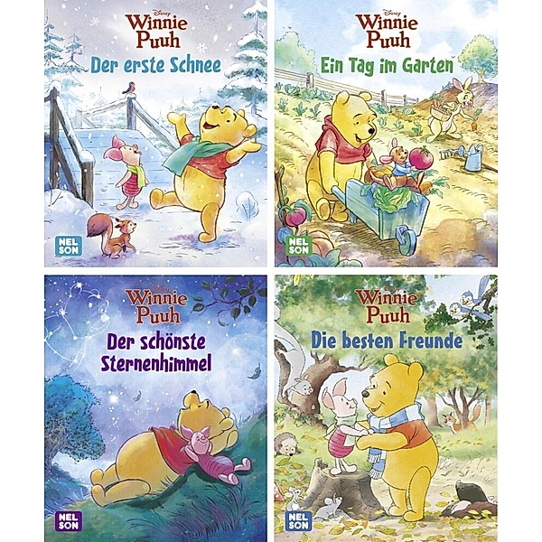 Nelson Mini-Bücher: 4er Disney Winnie Puuh 13-16