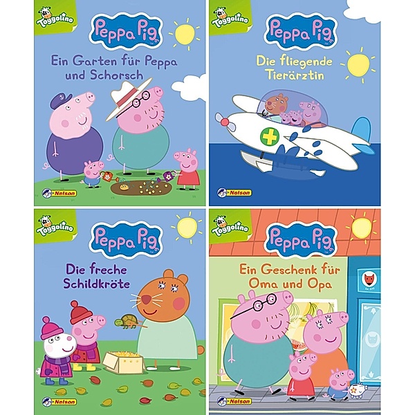 Nelson Mini-Bücher: 4er Peppa Pig 13-16, Steffi Korda
