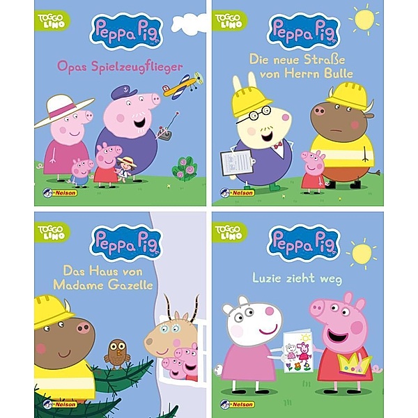 Nelson Mini-Bücher: 4er Peppa Pig 17-20, Steffi Korda