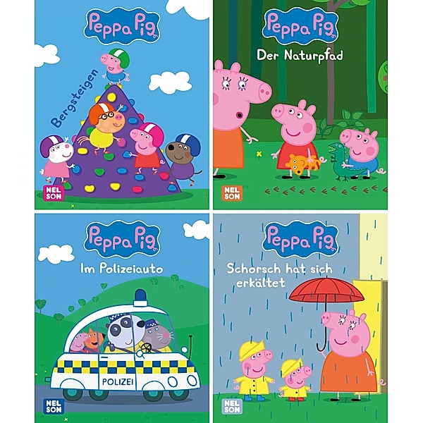 Nelson Mini-Bücher: 4er Peppa Pig 25-28, Steffi Korda