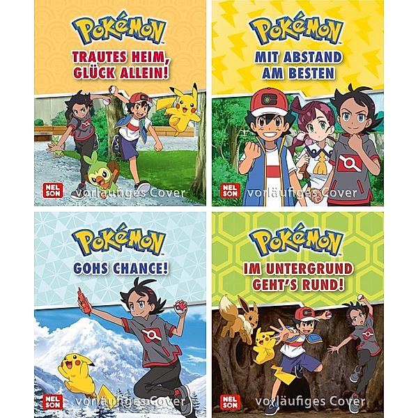 Nelson Mini-Bücher: 4er Pokémon 5-8