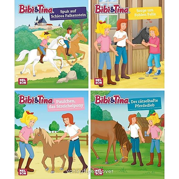 Nelson Mini-Bücher: Bibi & Tina 37-40