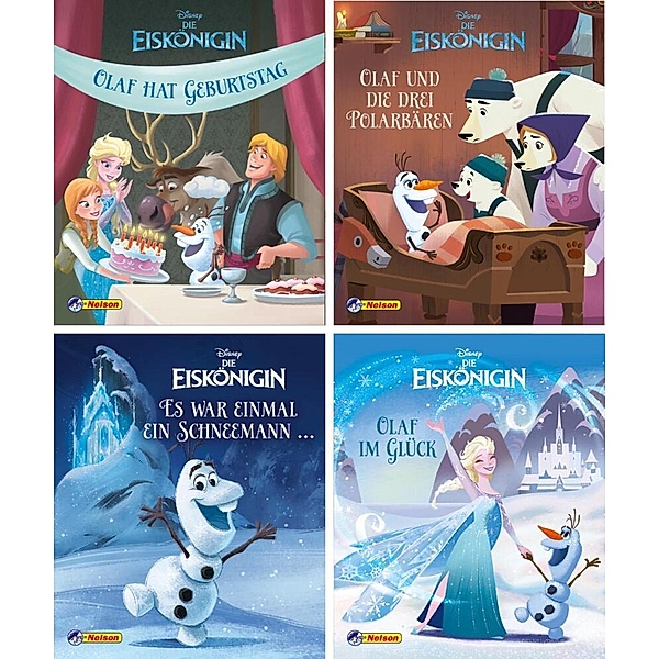 Nelson Mini-Bücher: Disney Olaf 5-8