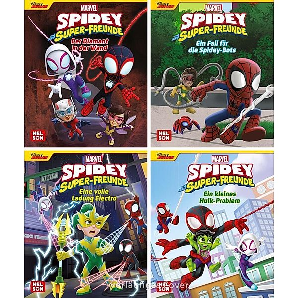 Nelson Mini-Bücher: Marvel Spidey und seine Super-Freunde 5-8