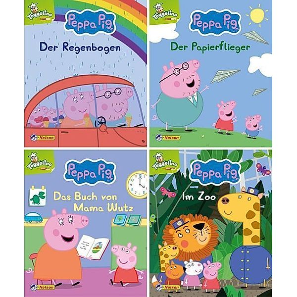 Nelson Mini-Bücher / Nelson Mini-Bücher: 4er Peppa Pig 9-12.Nr.9-12, Steffi Korda