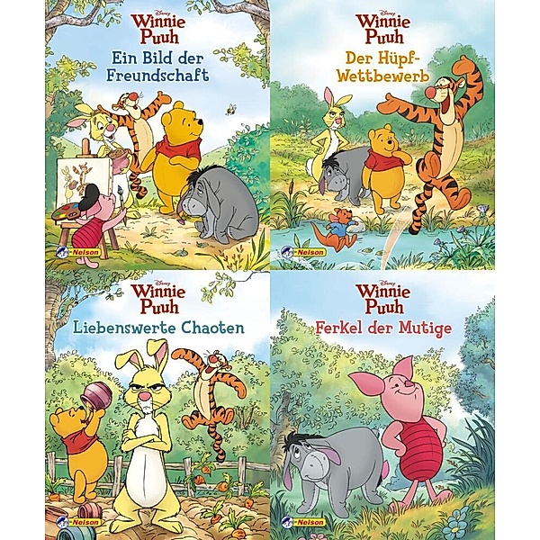 Nelson Mini-Bücher / Nelson Mini-Bücher: Disney Winnie Puuh 9-12 (Einzel/WWS)