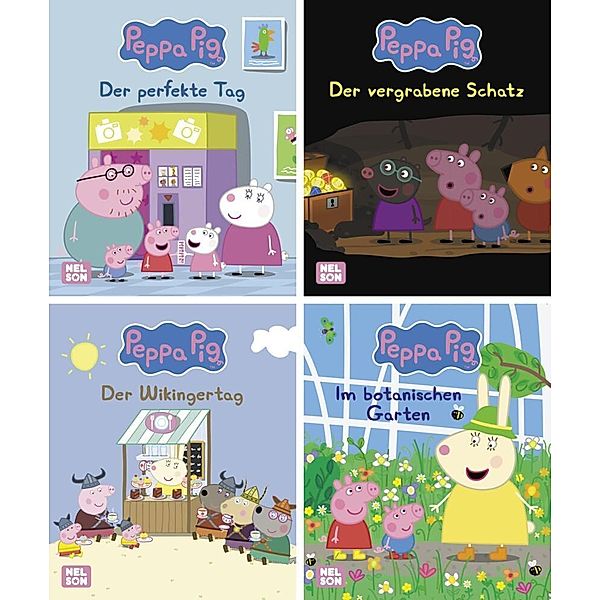 Nelson Mini-Bücher / Nelson Mini-Bücher: Peppa Pig 21-24, Steffi Korda