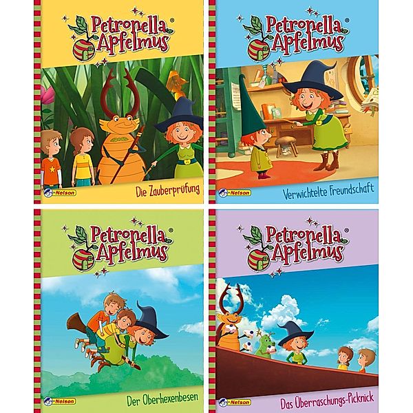 Nelson Mini-Bücher: Petronella Apfelmus 1-4, Constanze Steindamm