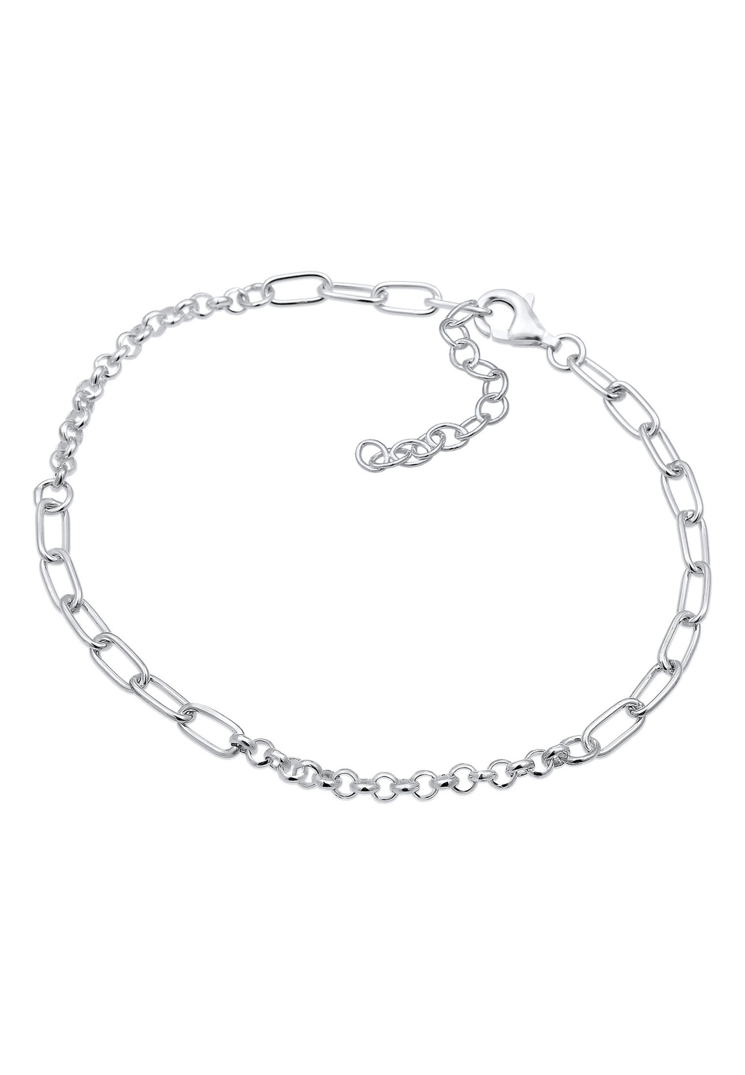 Nenalina Armband Charmträger Bettelarmband Trend Basic 925 Silber Farbe:  Silber, Größe: 18 cm | Weltbild.de