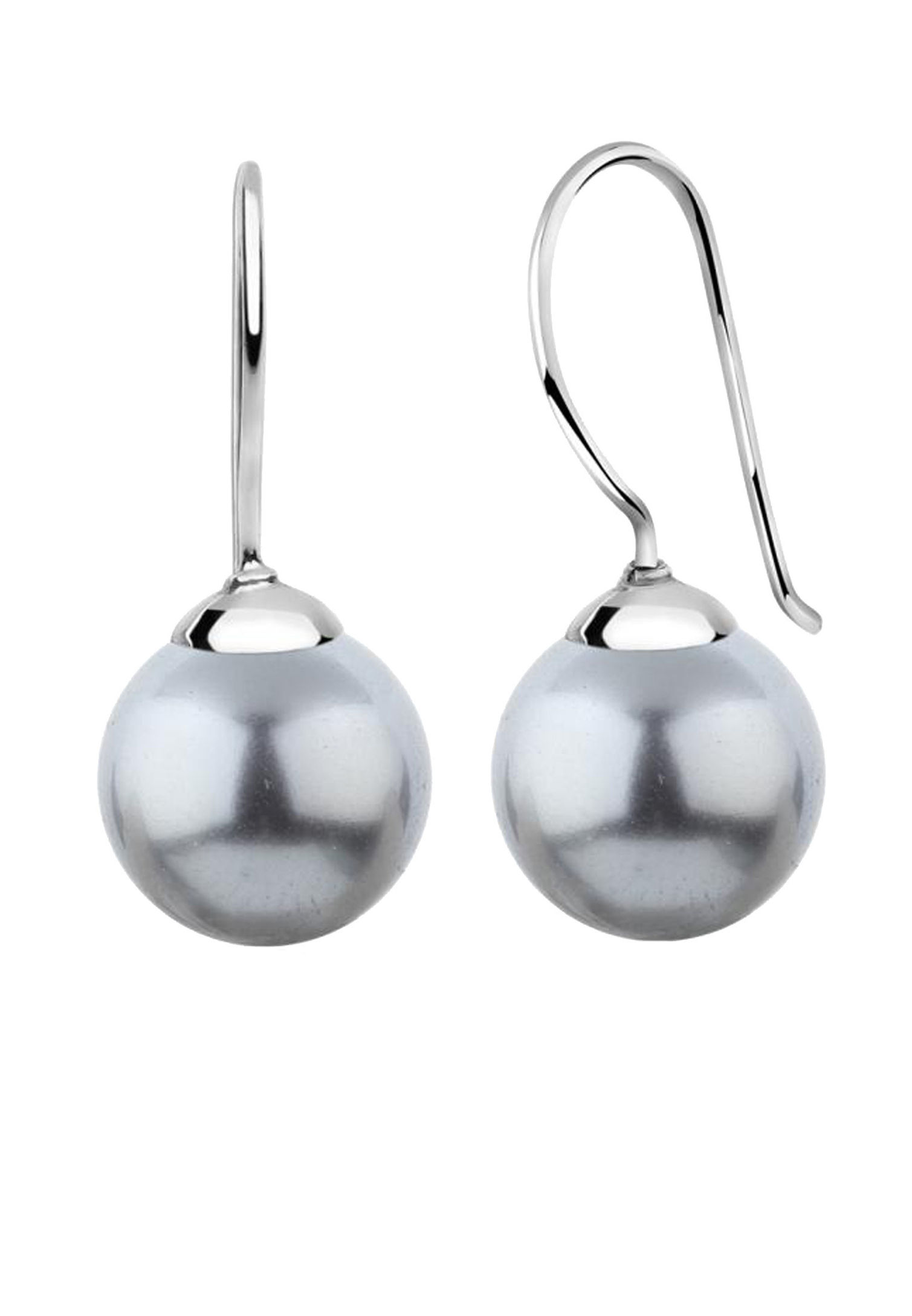 Nenalina Ohrringe Hänger Basic Synthetische Perle 925 Silber Farbe: Silber  | Weltbild.de