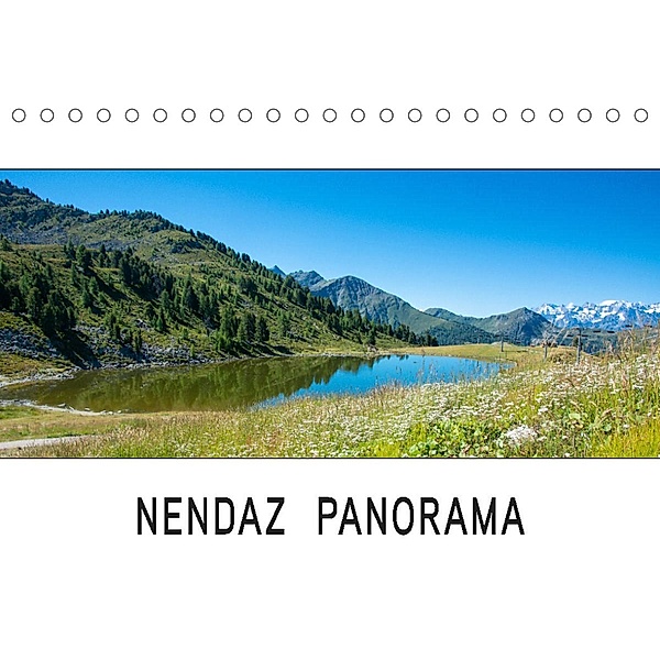 Nendaz Panorama (Tischkalender 2023 DIN A5 quer), Kellmann-Art