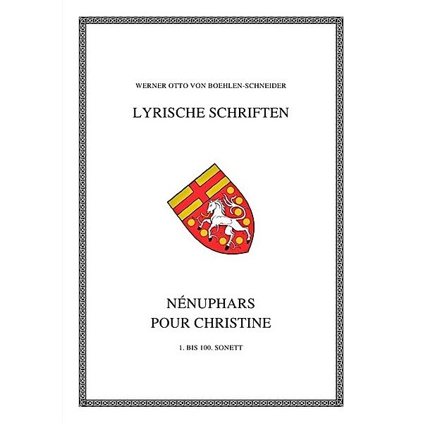 Nénuphars pour Christíne, Werner Otto von Boehlen-Schneider
