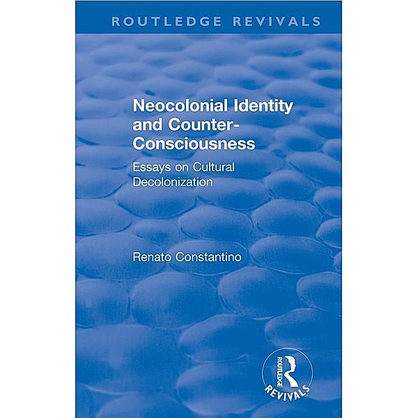 Neocolonial identity and counter-consciousness, Renato Constantino