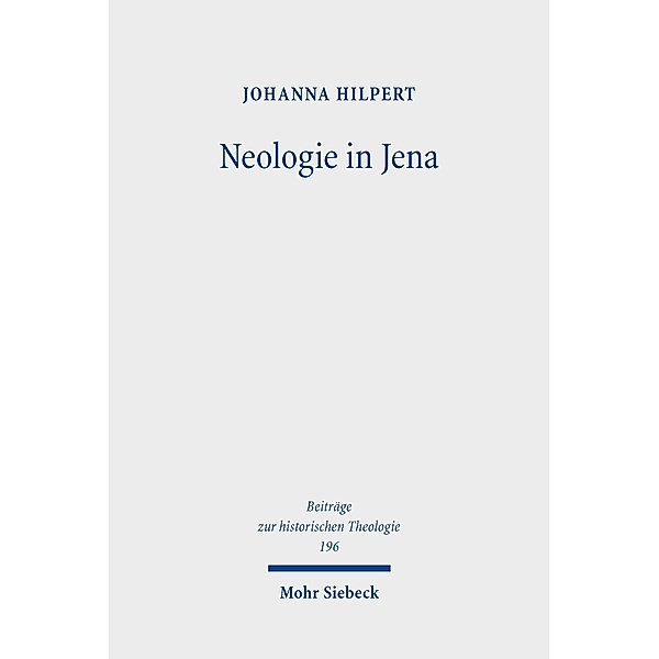 Neologie in Jena, Johanna Hilpert