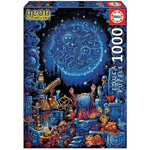 Educa Puzzle, Carletto Deutschland Neon Astrologer (Puzzle)