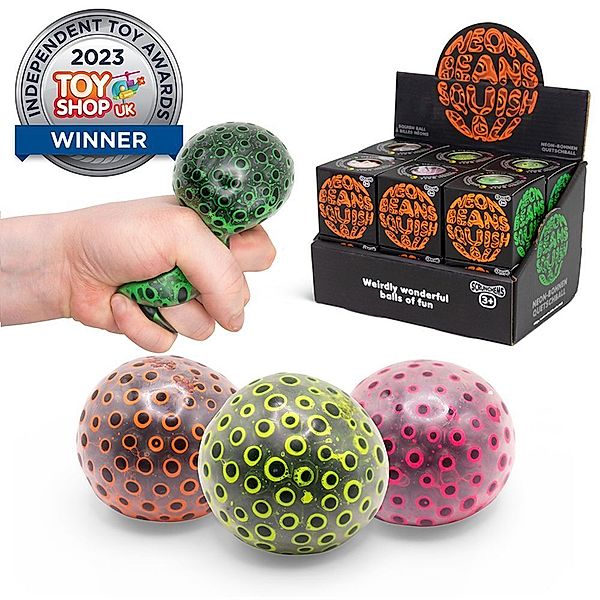 OBILO Neon Beans Squish Ball