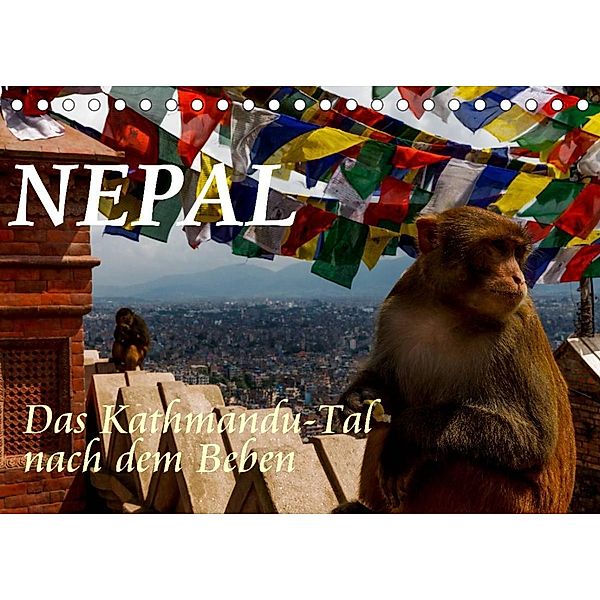Nepal-Das Kathmandu-Tal nach dem Beben (Tischkalender 2023 DIN A5 quer), Frank Baumert
