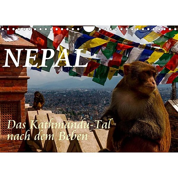 Nepal-Das Kathmandu-Tal nach dem Beben (Wandkalender 2023 DIN A4 quer), Frank Baumert