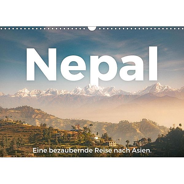 Nepal - Eine bezaubernde Reise nach Asien. (Wandkalender 2023 DIN A3 quer), M. Scott