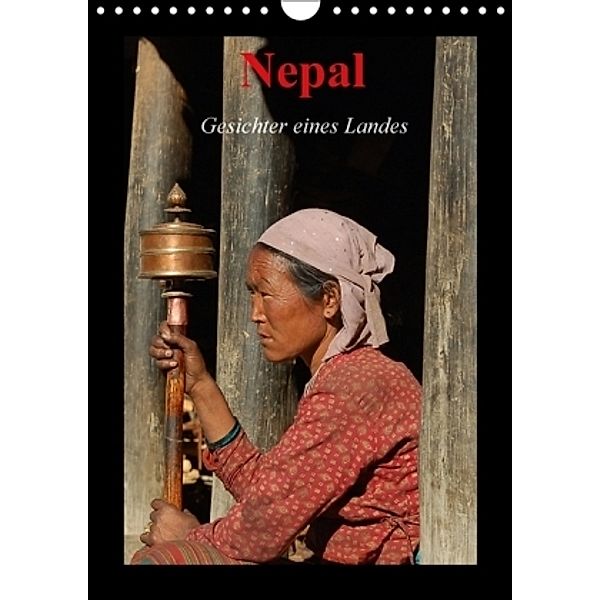 Nepal - Gesichter eines Landes (Wandkalender 2017 DIN A4 hoch), Edgar Remberg