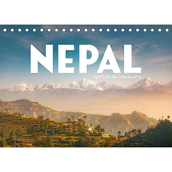 Nepal - Mitten im Himalaya (Tischkalender 2022 DIN A5 quer), SF