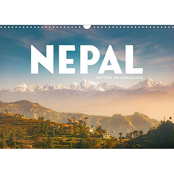 Nepal - Mitten im Himalaya (Wandkalender 2023 DIN A3 quer), SF