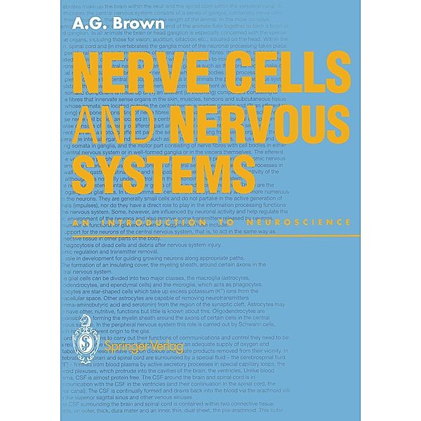 Nerve Cells and Nervous Systems, Alan G. Brown