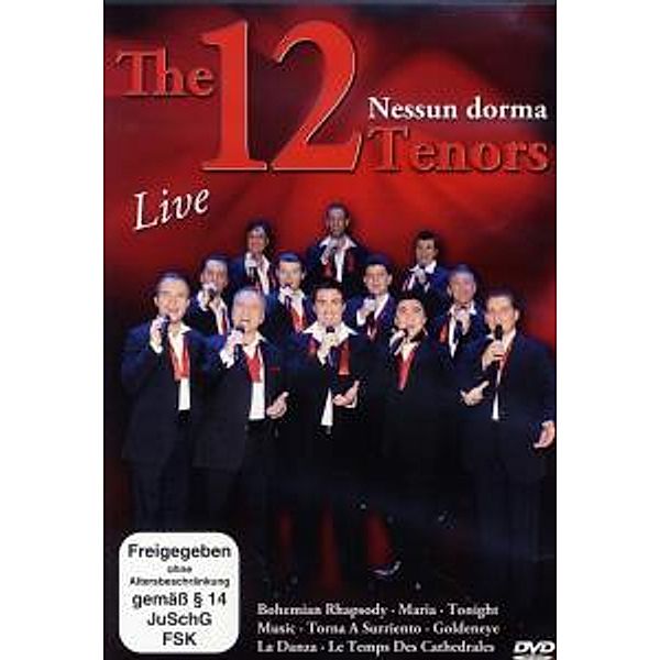 Nessun Dorma/Live, The 12 Tenors