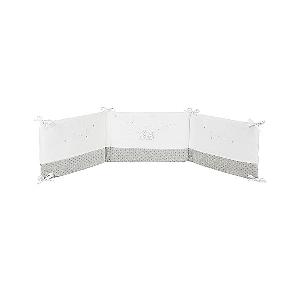 noukie's Nestchen LOLA für 60-70cm Bett in weiss/grau