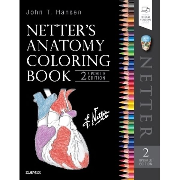 Netter's Anatomy Coloring Book, John T. Hansen