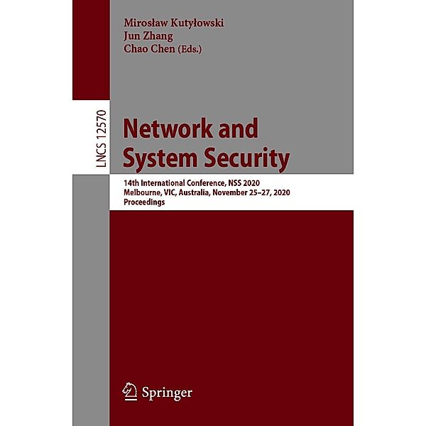 Network and System Security / Lecture Notes in Computer Science Bd.12570