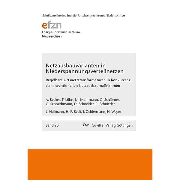 Netzausbauvarianten in Niederspannungsverteilnetzen, Andreas Becker