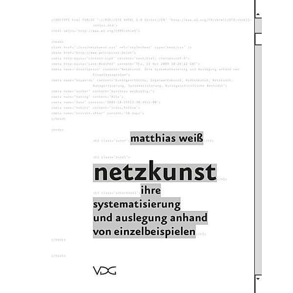Netzkunst, Matthias Weiß