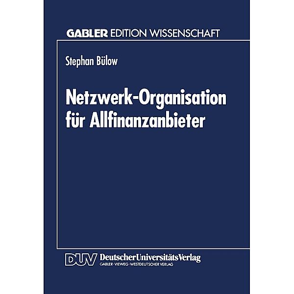 Netzwerk-Organisation für Allfinanzanbieter